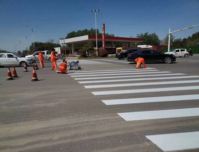潜江潜江专业道路划线施工